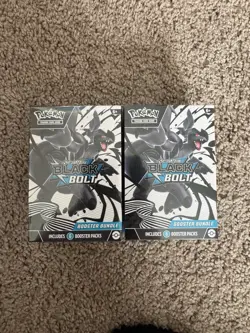 Pokemon Black Bolt Booster Bundle Lot Of 2 Brand New Factory Sealed - Image 1