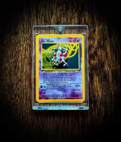 Pokemon TCG Mr. Mime 6/64 Jungle Holo No Symbol ERROR Misprint WOTC Vintage - Image 2
