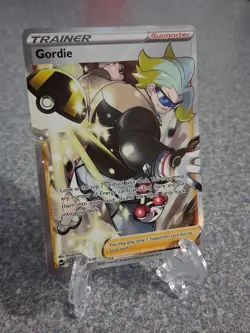 Pokemon Gordie TG24/TG30 Silver Tempest Trainer Gallery Ultra Rare Full Art Holo - Image 1