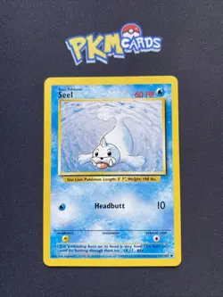 Pokemon TCG Seel Base Set 41/102 Regular (4th Print) LP. - Image 1