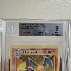 BGS 9 Pokemon TCG Charizard Holo Classic Collection 003/034 CLC EN - Image 2