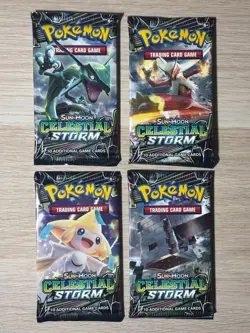 4 x Pokemon Celestial Storm Booster Packs (Art Set) - Image 1
