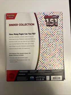 Pokemon TCG Scarlet & Violet 151 Binder Collection New Sealed - Image 2