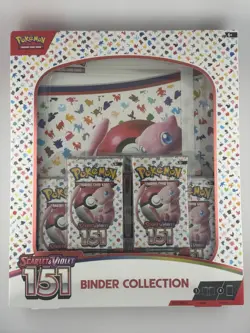 Pokemon TCG Scarlet & Violet 151 Binder Collection Box NEW Factory Sealed - Image 1