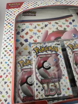 Pokemon TCG Scarlet & Violet 151 Binder Collection Box NEW Factory Sealed - Image 5