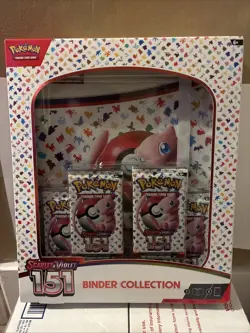 Pokemon TCG Scarlet & Violet 151 Binder Collection Box NEW/Factory Sealed - Image 1