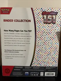 Pokemon TCG: Scarlet & Violet 151 Binder Collection - SEALED- BRAND NEW - Image 3