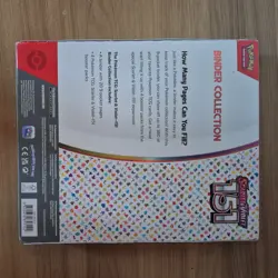 Pokemon TCG Scarlet & Violet 151 Binder Collection Box New and Sealed - Image 2