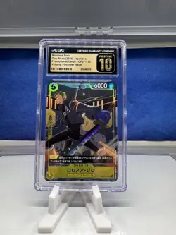 Roronoa Zoro OP07-113 UC V Jump 2025 Special Pack ONE PIECE JPN CGC Pristine 10 - Image 1