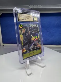 Roronoa Zoro OP07-113 UC V Jump 2025 Special Pack ONE PIECE JPN CGC Pristine 10 - Image 2