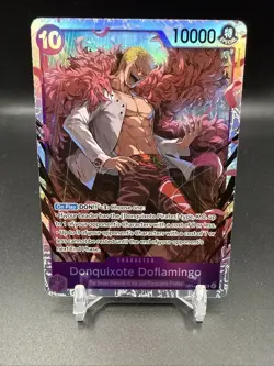 Donquixote Doflamingo OP14-069 SR English The Azure Sea's Seven - One Piece - NM - Image 1