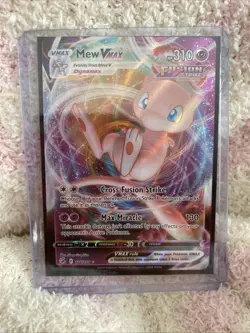 Pokemon TCG Mew VMAX 114/264 Swsh08: Fusion Strike Holo Ultra Rare - Image 1