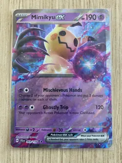 Mimikyu ex 069/159 - Ultra Rare Holo - Journey Together - Pokemon Card - NM - 1¢ - Image 1