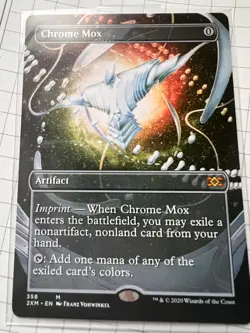 Chrome Mox - Borderless - MTG Double Masters - RareCo NON FOIL - Image 1