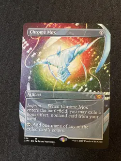 Chrome Mox (Borderless) Double Masters (Non-foil, NM/M) - Image 1