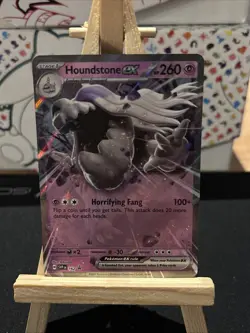Houndstone ex 162 Sv: Scarlet & Violet Promo Cards Holo Black Star Promo - Image 1