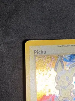 Pichu (Swirl) 12/111 Unlimited - Holo Pokemon Card - Neo Genesis - LP-MP - Image 4