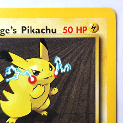 Lt. Surge's Pikachu 81/132 Pokemon TCG 1st Edition Gym Heroes NM Vintage 2000 - Image 4