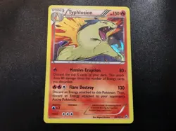 Typhlosion 20/162 Holo Rare BREAKthrough Pokemon Card MP-LP - Image 1