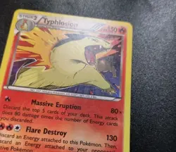Typhlosion 20/162 Holo Rare BREAKthrough Pokemon Card MP-LP - Image 2
