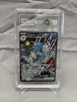 2023 POKEMON SV BLACK STAR PROMOS - SVP EN #131 KINGDRA EX TAG GEM MINT 10 - Image 1