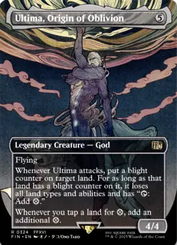 MTG Ultima, Origin of Oblivion (Borderless) NON-FOIL NM 324 FINAL FANTASY Magic - Image 1