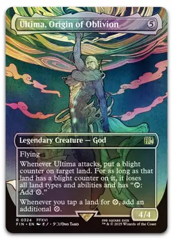 Ultima, Origin of Oblivion (Borderless) #324 (Foil) NM Final Fantasy Magic MTG - Image 1