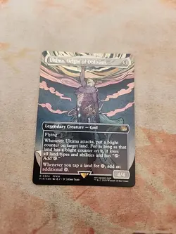 Ultima, Origin Of Oblivion Borderless Foil Final Fantasy MTG NM - Image 1