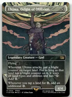 Ultima, Origin of Oblivion (Borderless) #324 (Foil) NM Final Fantasy Magic MTG - Image 1