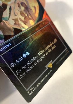 MTG Sol Ring RAINBOW FOIL Hatsune Miku Secret Lair Drop 1604 NM - Image 2