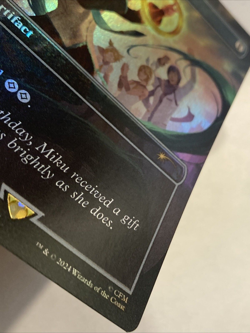 MTG Sol Ring RAINBOW FOIL Hatsune Miku Secret Lair Drop 1604 NM - Image 3