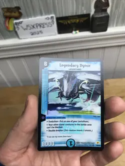2004 Duel Masters Trading Card DM-02 Legendary Bynor #18/55 Super Rare Holo Foil - Image 2
