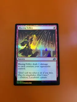 1x Blazing Volley | FOIL | Ikoria Lair of Behemoths | MTG Magic Cards - Image 3