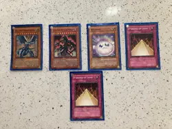YU-GI-OH 2004 LIMITED EDITION SET OF 4 YUGIOH THE MOVIE PYRAMID OF LIGHT CARDS - Image 2