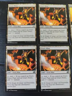 MTG - Urza's Tron Lands: Tower, Power Plant, Mine - LP -Playset X4 (12 cards) - Image 2