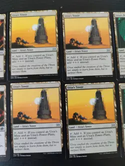 MTG - Urza's Tron Lands: Tower, Power Plant, Mine - LP -Playset X4 (12 cards) - Image 3