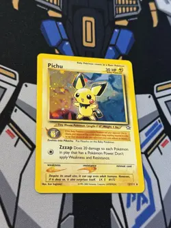 Pokemon TCG Pichu Holo Rare Neo Genesis 12/111 Mint Condition - Image 3