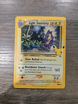 Near Mint Light Toxtricity SWSH137 SWSH: Sword & Shield Promo Cards Holo - Image 1