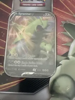 Pokemon Tyranitar V Strikers Tin Factory Sealed 5 Packs Tyranitar Tin Sealed - Image 2