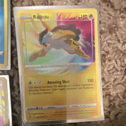 Pokemon TCG Amazing Rare Rayquaza Kyogre Raikou Jirachi Celebi Vivid Voltage - Image 4