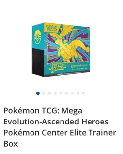 PRESALE Pokemon TCG Ascended Heroes Pokemon Center ETB (x1) - SEALED - Image 1