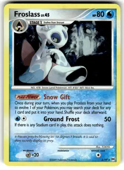 Pokemon TCG Froslass 2/99 Arceus Holo Rare NM - Image 1