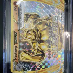Pokemon Machamp BREAK (2016) Evolutions 60/108 CGC 10 - Image 2