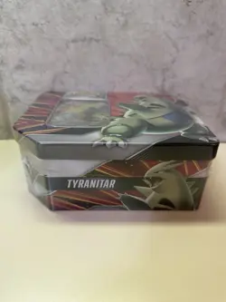 Pokemon TCG Tyranitar V Strikers V Tin Factory Sealed EVOLVING SKIESUU - Image 5