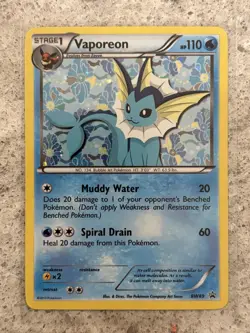 Pokemon TCG Eeveelutions Black & White Eevee Promo Set BW87-94 - Image 3