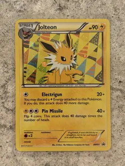 Pokemon TCG Eeveelutions Black & White Eevee Promo Set BW87-94 - Image 5