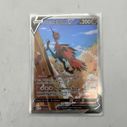 Pokemon Galarian Zapdos V Full Art Ultra Rare Holo Chilling Reign 174/198 - Image 1