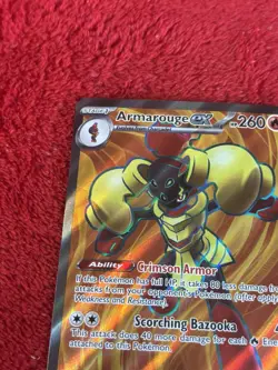 Armarouge ex 125 Sv: Scarlet & Violet Promo Cards Holo Near Mint - Image 3