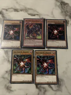 Yu-Gi-Oh! TCG Red-Eyes Toon Dragon Shining Victories 1st Ed. SHVI-EN036 And More - Image 1