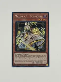 Yugioh Maliss P Dormouse CRBR-EN017 Collector Rare - Image 1